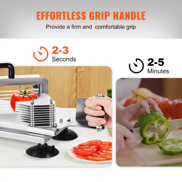 Tomato Slicer, 3/16 inch Stainless Steel Cutter - Image 5