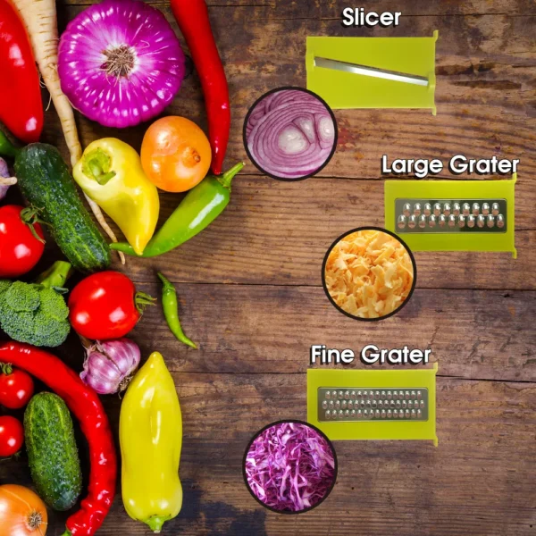 8 in 1 Multi-Use Slicer, Dicer, and Chopper - Image 2
